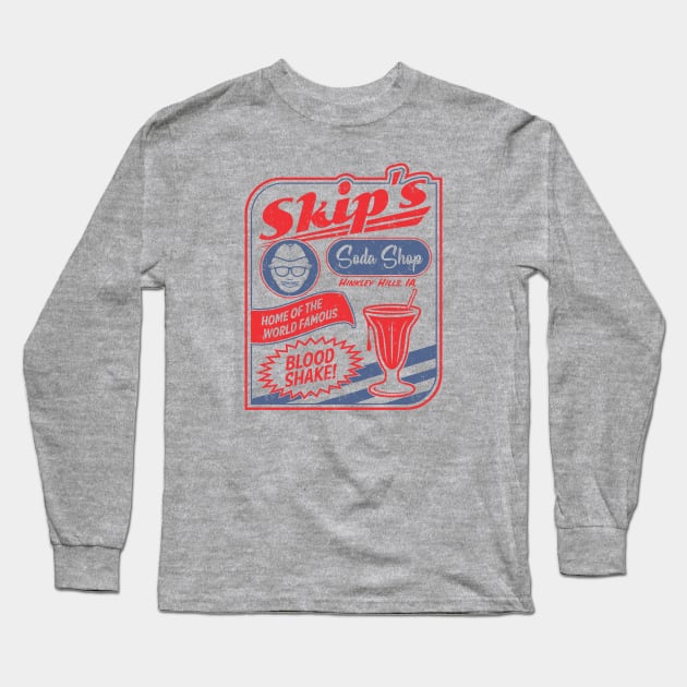 Skip's Soda Shop Long Sleeve T-Shirt by dustbrain